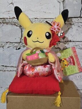 Pikachu Pokemon Center Japan Plushie